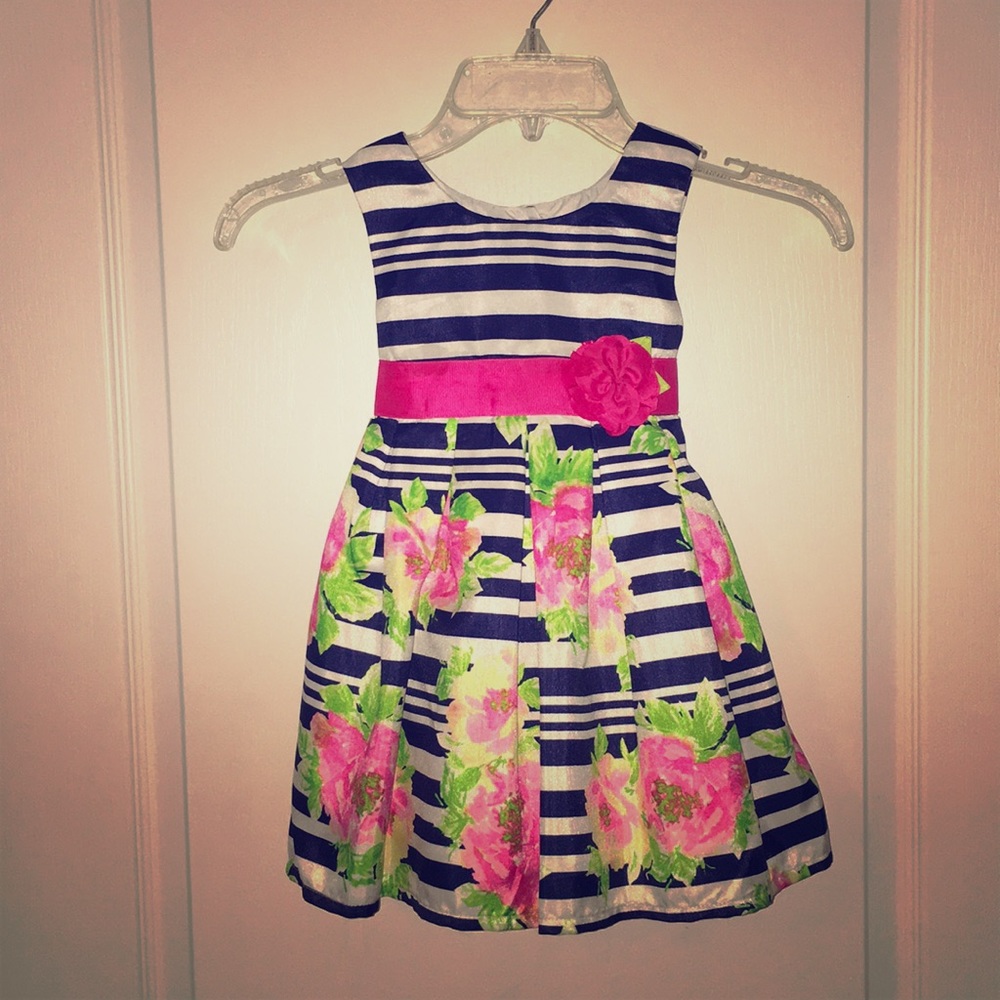 Floral print dress